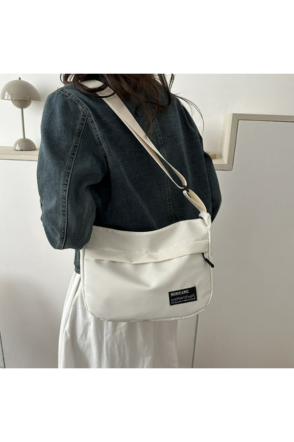 Organization And Storage, Lightweight Nylon Shoulder Bag, Single Shoulder Underarm Bag, Large Capacity Handbag For Ladies