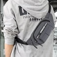 thumbnail image 1 of QTOCIO Organization And Storage, Men's Waist Bag New Outdoor Leisure Sports Crossbody Chest Bag Large Capacity Business Mobile Phone Coin Purse, 1 of 5