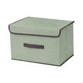 thumbnail image 1 of QTOCIO Organization And Storage, Cotton And Linen Cloth Covered Storage Box Clothing And Debris Storage Artifacts Household Daily Collapsible Washing Box, 1 of 1