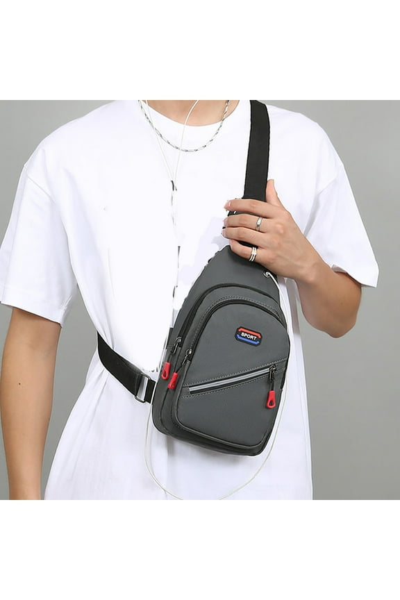 Organization And Storage, Crossbody Backpack Men's And Women's Shoulder Backpack, Lightweight Single Strap Backpack Hiking Sling Bag Backpack Hiking Cycling