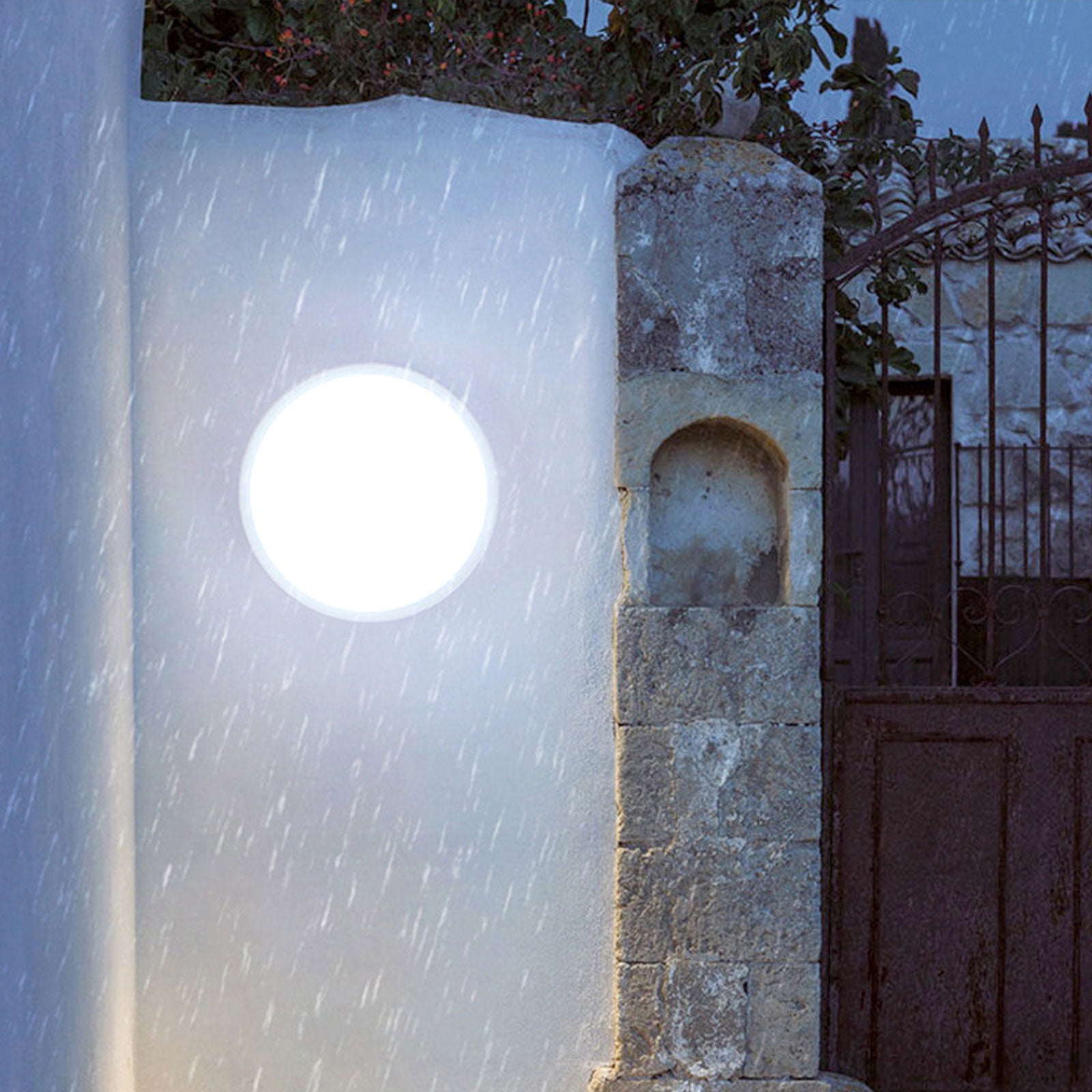 QTOCIO Outdoor Lights, Damp Proof Lamp Outdoor Wall Light Balcony ...