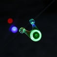 thumbnail image 1 of QTOCIO Outdoor Lights, Tent Ground Peg Caution Light Canopy Non-trip Tip Light Flashing Signal Light Camping Ambient Light Wind Rope Light Hanging, 1 of 5