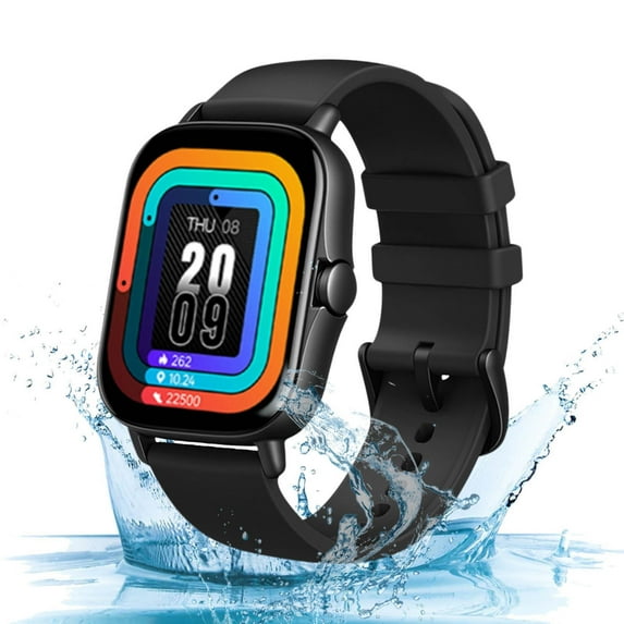 QTOCIO Smart Watch, Smartwatch Bluetooth Talk Motion Meter Step Bluetooth Call Listen To Music Smartwatch Waterproof
