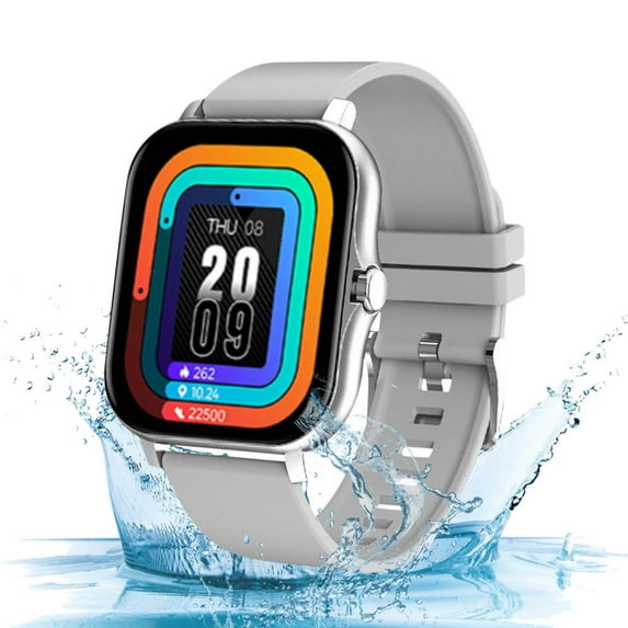 QTOCIO Smart Watch, Smartwatch Bluetooth Talk Motion Meter Step Bluetooth Call Listen To Music Smartwatch Waterproof