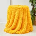 thumbnail image 1 of QTOCIO Solid Color Plush Blanket Sofa Blanket Cover Blanket Bed Tail Blanket For Home, Bed, Couch, 1 of 3