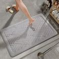 thumbnail image 1 of QTOCIO Bathroom Rugs, Rugs Absorbent Non-Slip Foam Machine Washable Soft Velvet Bath Mats Easier To Dry For Bathroom Floor, 1 of 6