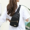 thumbnail image 1 of QTOCIO Sling Bags, Fashionable Embroidery Diamond Shoulder Crossbody Bag Large Capacity Watertight Backpack With Data Hole, 1 of 6