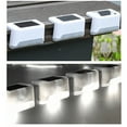 thumbnail image 1 of QTOCIO Solar Outdoor Lights, Solar Lights Outdoor 4 Pack Outdoor Lights For Patio Brown Solar Step Lights LED Water Proof Lighting For Outdoor Stair Patio Yard Fence, 1 of 6