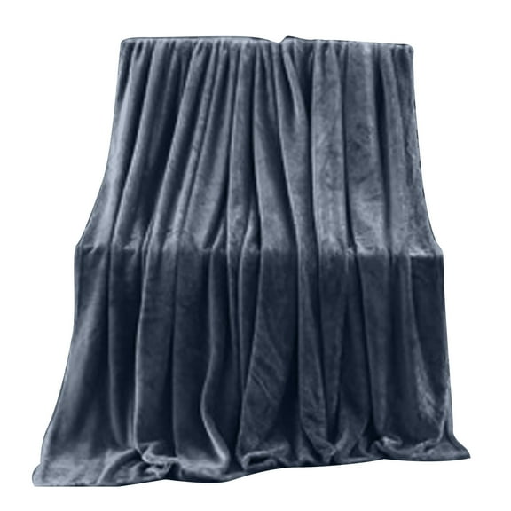 Rvasteizo Throw Blanket, Super Soft Warm Solid Warm Micro Plush Fleece Blanket Throw Rug Sofa Bedding