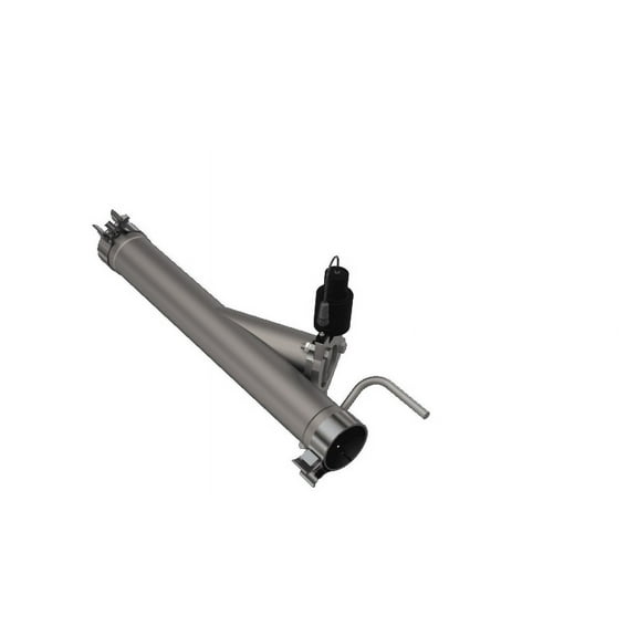 QTP 09-18 Ram 1500 3in 304SS Aggressor Cutout Mid Pipe