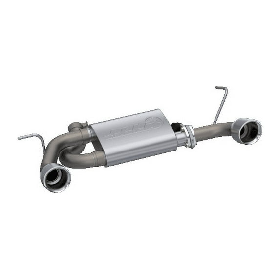 QTP 2018 Jeep Wrangler JL 304SS Screamer Cat-Back Exhaust 4DR w/4in Tips