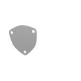 thumbnail image 1 of QTP 3in Bolt-On QTEC 3 Bolt Cover Plate, 1 of 3