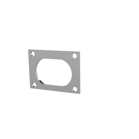 QTP Low Profile Weld-On QTEC Low Profile 4 Bolt Flange
