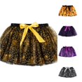 thumbnail image 1 of QTSHPN Ballet Skirt Women Kids Girls Hallowmas Party Prints Dance Tutu Fashion Skirts for Girl Yellow_001 9-11 Years, 1 of 5