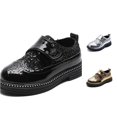 thumbnail image 1 of QTSHPN Boy Sneakers Elegant Classic Style Shoes with Details and Easy Hook Loop Closure for Carnival Stylish Performances Shoes for Kids, 1 of 7