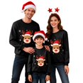 thumbnail image 1 of QTSHPN Family Christmas Matching Sets Long Sleeve Casual Crewneck Sweatshirts Holiday Themed Outfits Cozy Apparel Sweatshirt, 1 of 7