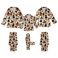 thumbnail image 1 of QTSHPN Family Matching Outfits Halloween Long Sleeve Silk Like Sleepwear Comfortable Loungewear Party Outfit for Parents and Kids Halloween Pajamas, 1 of 6