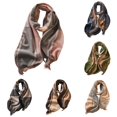 thumbnail image 1 of QTSHPN Fashion Long Plaid Blanket Winter Fall Warm Big Tartan Scarves Wrap Shawl Scarf Women, 1 of 4