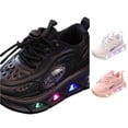thumbnail image 1 of QTSHPN Girl Casual Sneaker Sports Luminous Breathable Light Middle Small Children Lightweight Soft Sole Baby Walking Shoes Big Kids Sneakers, 1 of 4