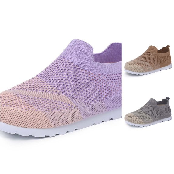 QTSHPN Girl Jogger Sneaker Breathable Lightweight Running Design Everyday Play Shoes Big Kids Sneakers