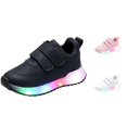thumbnail image 1 of QTSHPN Girls Sneakers Kids Light up Padded Casual Sport Shoes Comfortable Everyday Play Footwear Big Kids Sneaker, 1 of 5