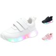 thumbnail image 1 of QTSHPN Girls Sneakers Kids Light up Padded Casual Sport Shoes Comfortable Everyday Play Footwear Big Kids Sneaker, 1 of 8