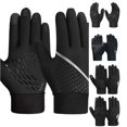 thumbnail image 1 of QTSHPN Kids Riding Gloves Children Riding Warm on Touch Screen Outdoor Sports Skiing Full Finger 3 14 Years Fashion Kids Workout Gloves Silver 6-8 Years, 1 of 4
