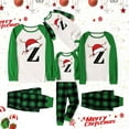 thumbnail image 1 of QTSHPN Matching Family Christmas Pajamas Set Long Sleeve Festival Party Warm Button Down Loungewear Sleepwear Pajamas, 1 of 5