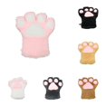 thumbnail image 1 of QTSHPN Winter Warm Gloves Winter Cat Fingerless Cosplay Mittens Performance Events Fashion Gloves for Women Pink One Size, 1 of 3