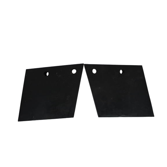 QTY. 2 REPLACES WESTERN MVP PLUS 44508 FISHER XTREME V POLY RUBBER CUTTING EDGES WING