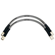 QTY 2 VBL4-S Battery Cable 4 Gauge AWG 9" 100% OFC Copper Flexible Wire with 5/16inch rings MADE IN USA