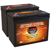 VMAXTANKS AGM Deep Cycle 12 Volt Vehicle Battery Group Size 22NF, Top Post for Scooter, Wheelchair, Pride Mobility, Jazzy, Invacare