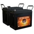 thumbnail image 1 of QTY 2 VMAX SLR155 12V AGM 155Ah (310 Ah total) Deep Cycle Rechargeable Solar Battery for Marine Backup, 1 of 1