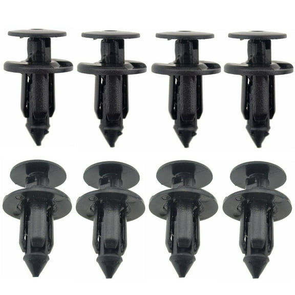 QTY10 Rocker Panel Moulding Clip Nylon Push Type Retainer Screw For Lexus Toyota