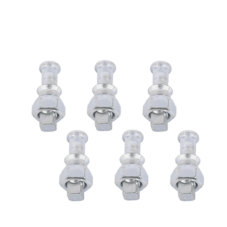 QTY6 Wheel Nuts & Stud Kit Rear (Left Side) For ISUZU NPR NPR-HD NQR NRR REACH