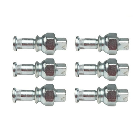 QTY6 Wheel Nuts & Stud Kit Rear (Left Side) for ISUZU NPR NPR-HD NQR NRR REACH