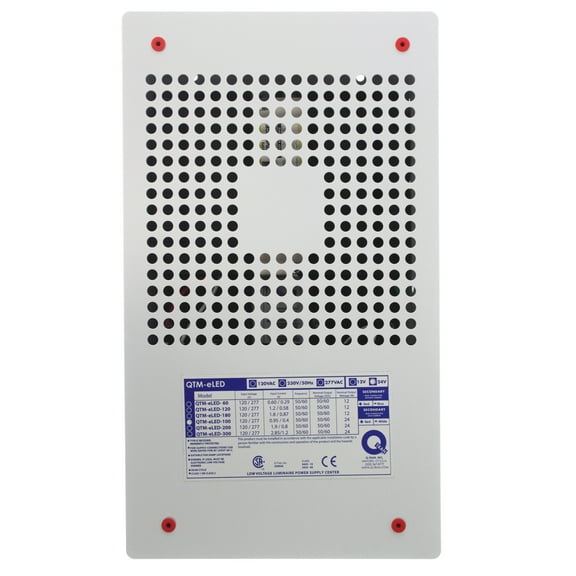 QTran QTM-ELED-100-UNV-24VDC+0-10DIM QTM-eLED LED Driver Power Supply, 100W, 24V