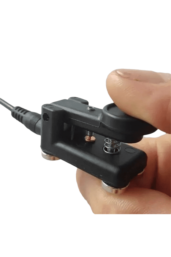 QU-45255 Portable HF Shortwave CW Morse Code Key with Magnetic Amateur Radio Hand Key Morse CW Code Telegraph