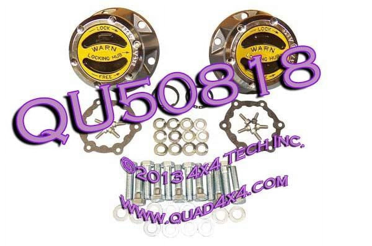 QU50818 Warn 9072 External Manual Locking Hub Set