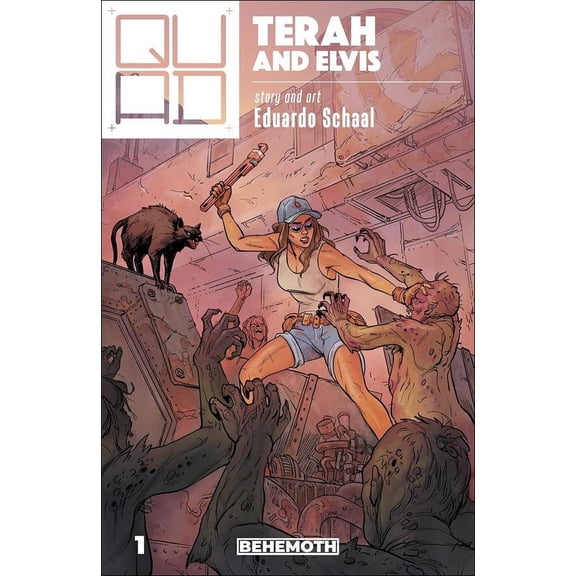 QUAD (Behemoth) #1B VF ; Behemoth Comic Book
