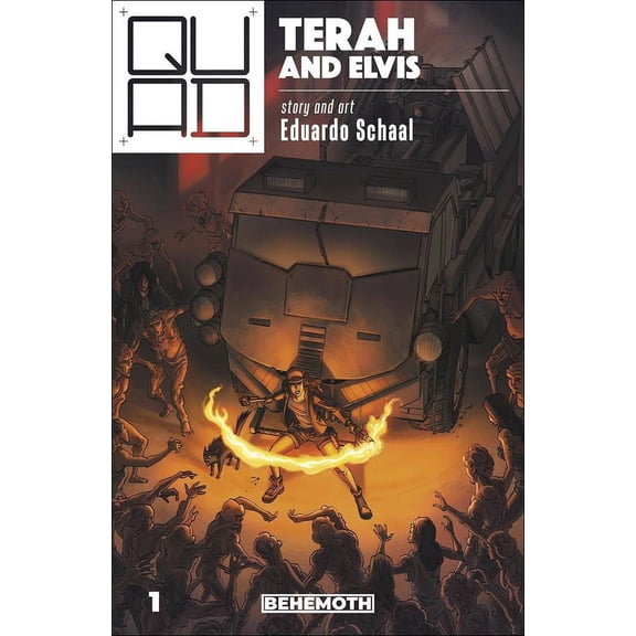QUAD (Behemoth) #1D VF ; Behemoth Comic Book
