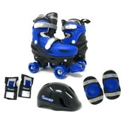 QUAD COMBO - SKATE, KNEE, WRIST & HELMET SM