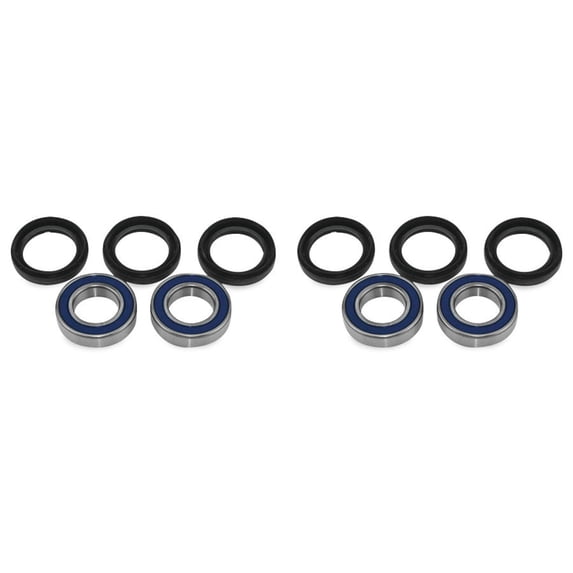 QUADBOSS Front Wheel Bearing Kits for Suzuki LT-4WD 250 Quad Runner 1987
