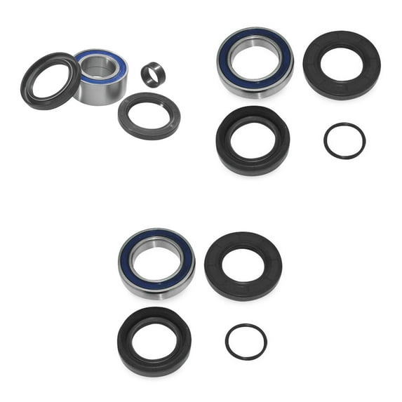 QUADBOSS Front and Rear Wheel Bearing Kits for Honda TRX420 TE 2007-2013