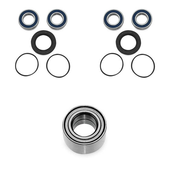QUADBOSS Front and Rear Wheel Bearing Kits for Polaris Magnum 325 2x4 2002