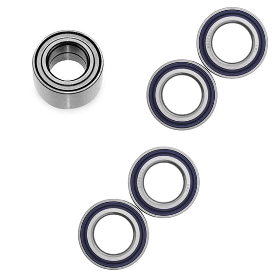 QUADBOSS Front and Rear Wheel Bearing Kits for Polaris RZR S 800 Built 3/21/10 and Before 2010