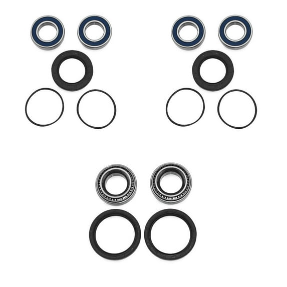 QUADBOSS Front and Rear Wheel Bearing Kits for Polaris Trail Boss 325 2000-2002