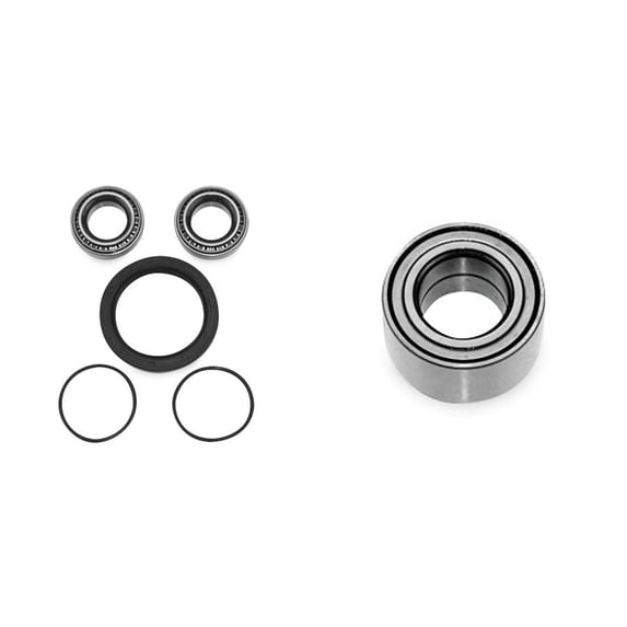 QUADBOSS Front and Rear Wheel Bearing Kits for Polaris Xpedition 425 2002