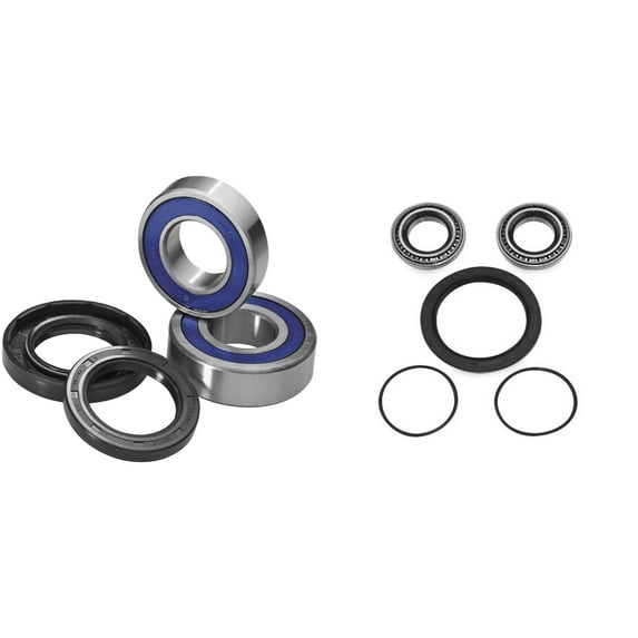 QUADBOSS Front and Rear Wheel Bearing Kits for Polaris Xplorer 400L 4x4 1995-1998