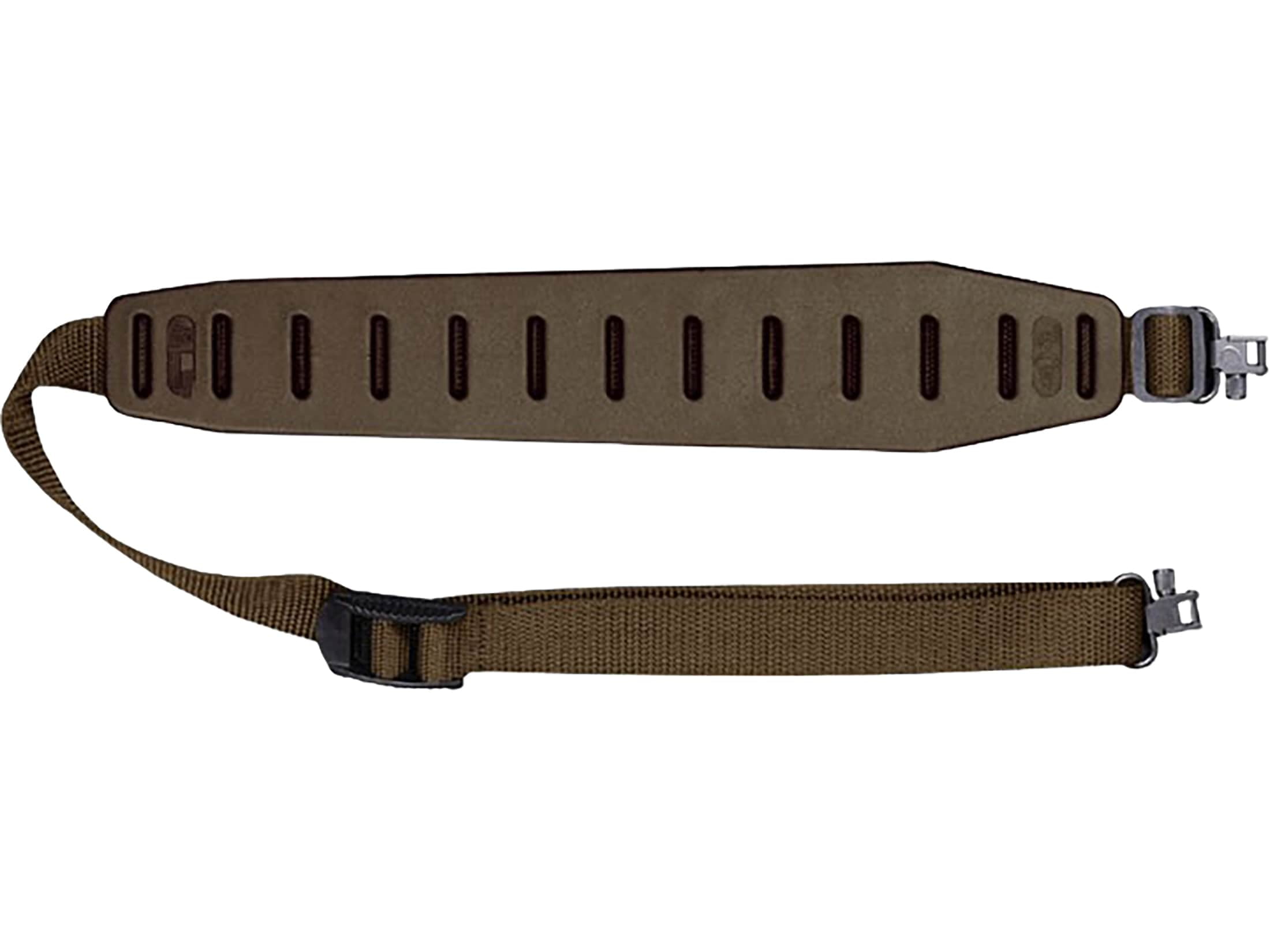 Quake Claw 2.0 Rifle Sling with Sling Swivel Nylon and Rubber Brown